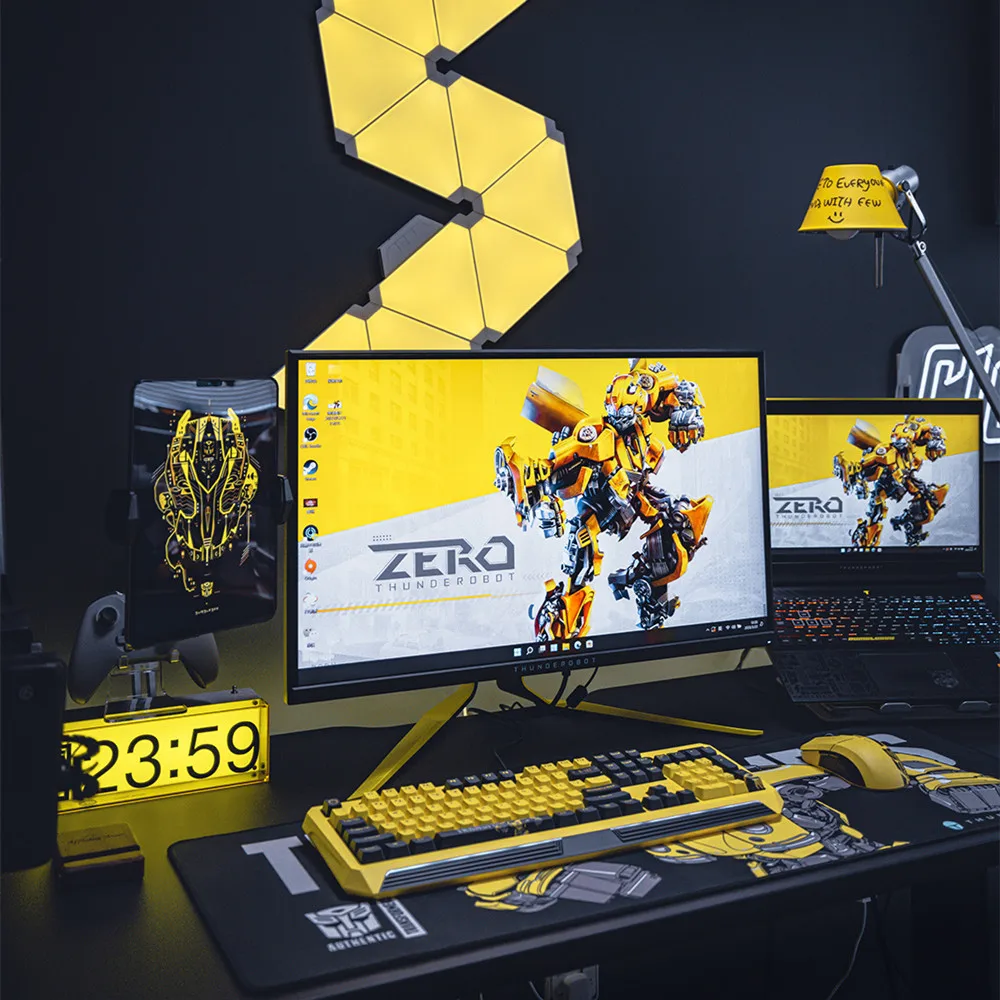 トランスフォーマーバブルビーゲーミングキーボードkg8104