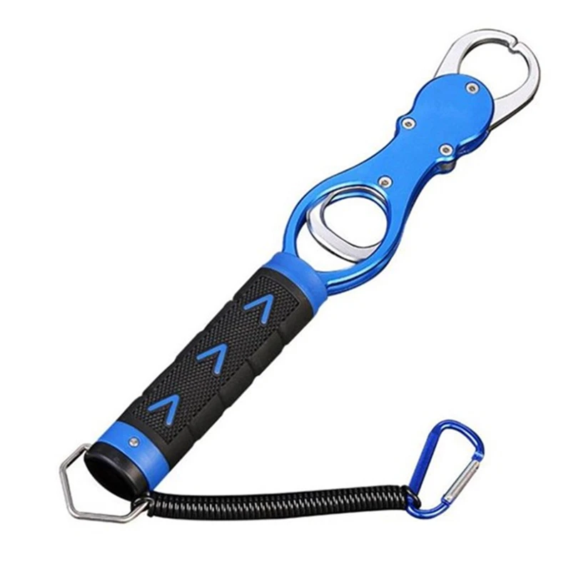 

2Pcs Fish Catcher Fishing Gear Fishing Tool Control Fish Clip Fishing Gear Bracket Non-Slip Clip Rope Lip Clamp