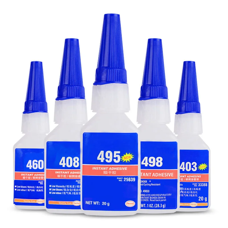 406 Super Glue Plastic Wood Metal Rubber Tire Repair Universal Quick-drying  Adhesive for Bonding Metal Plastic