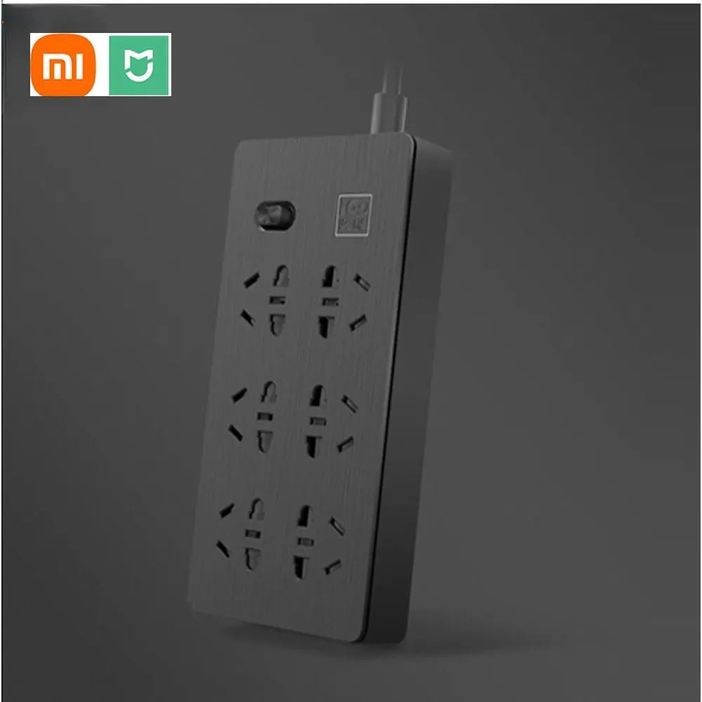 XiaomiMijiaUniversalChargingPowerStrip6Outlets6positionPatch