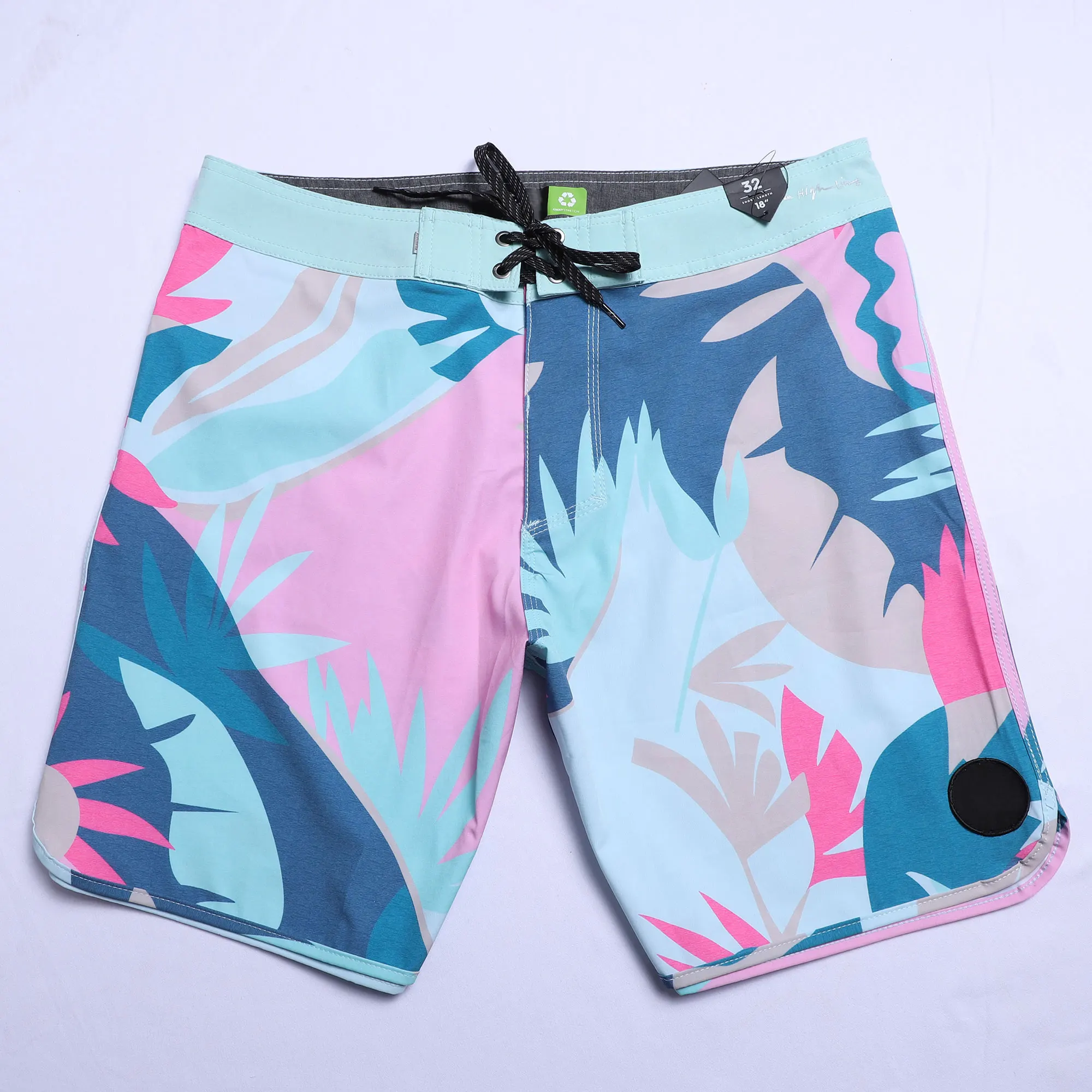 Men's Shorts Water Repellency Quick Dry 4-WAY Stretch Bermuda Beach Shorts GYM Swimwear Pants Beach Trunks