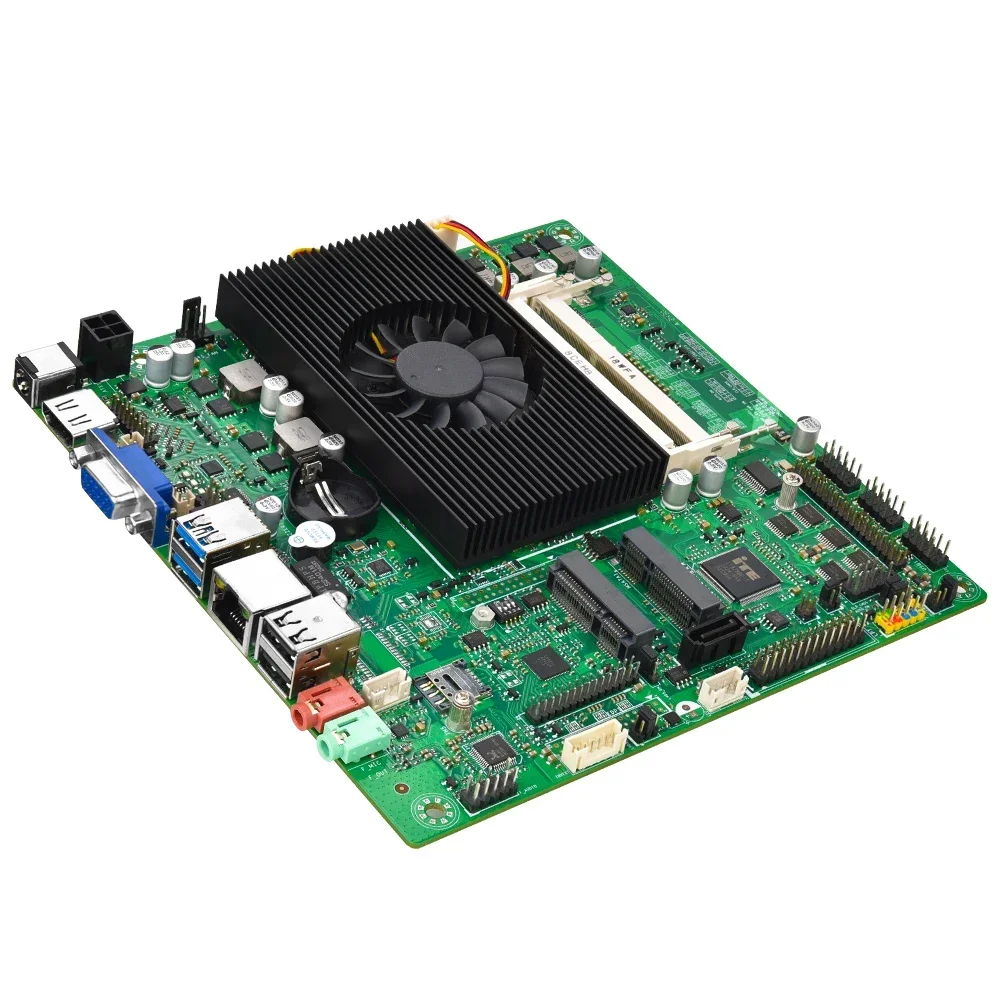 JINGSHA itx-4200U mini itx motherboard onboard intel i5 4200U CPU dual channel DDR3 RAM Industrial Motherboards 5