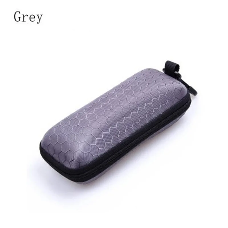 Neue Waben Zipper Brillenetui tragbare Sonnenbrille Fall Reißverschluss Tasche Harte Brillenetui Brillen Aufbewahrungsbox – Detail 13