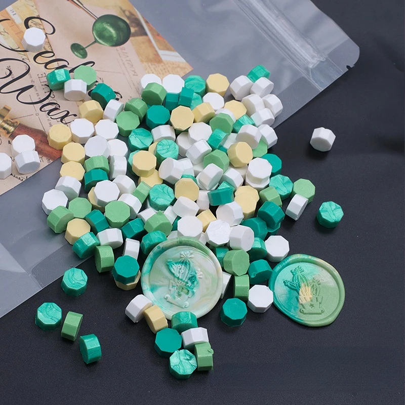 Mixed Color Lacquer Wax Particles for DIY Crafts and Soap Making