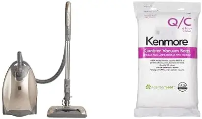 81714 Bundle Ultra Plush Lightweight Bagged Canister Vacuum with Pet PowerMate, HEPA, Extended Telescoping 6