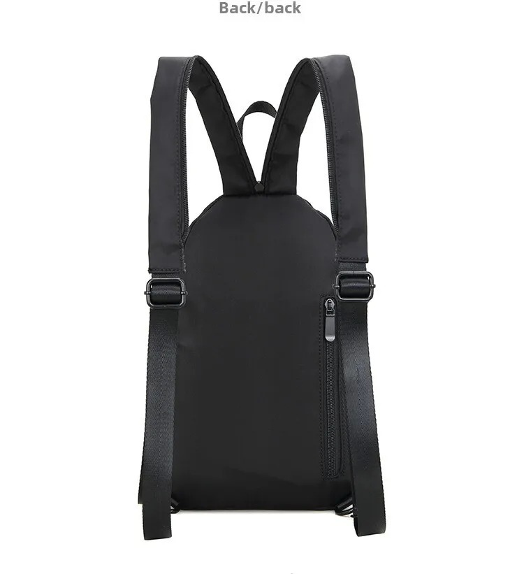 Rugzak, nieuwe aankomst mini kleine gepersonaliseerde rugzak, heren borsttas dual-purpose trendy merk lichtgewicht outdoor sport reizen kleine rugzak_voghion.com