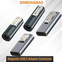 Magnetic USB C Adapter Connector PD Fast Charging Adapter For Type-C Female Magnet Plug to Magsafe 2/1 for MacBook Air/Pro 5A20V
