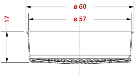 Прецизионный экран для душа IMS NANOTEC 60 мм FAEMA E71 (art.: 3920c42bdfbc0) - 3920c42bdfbc0