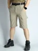 Two Ways Wearing Cargo Pants Quick Dry Tactical Pants Summer Working Trousers Multi Pockets Detachable Long Hiking Pants Outdoor 5