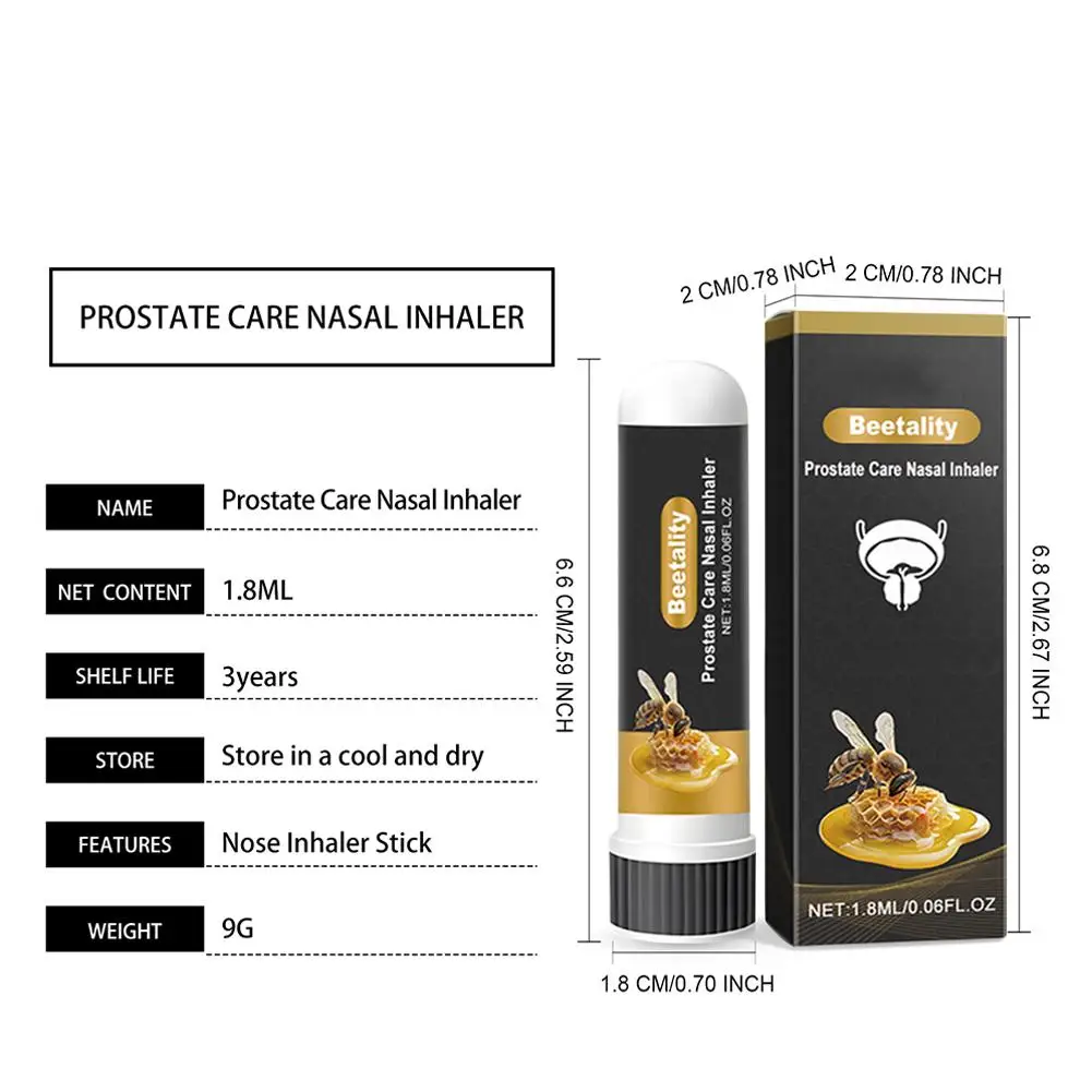 Prostate Health Nasal Inhaler Anti-inflammation Relieve Pain Soothing Care nasal inhaler