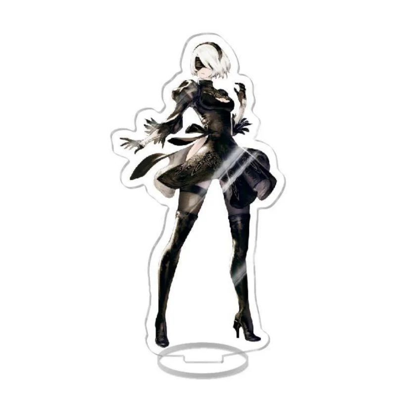 thumbnail image 4 of Figura de acción de NieR:Automata Anime Game, soporte acrílico, modelo de juguete, placa de decoración de escritorio, coleccionable, para amigos y fanáticos, regalos, 4 of 5