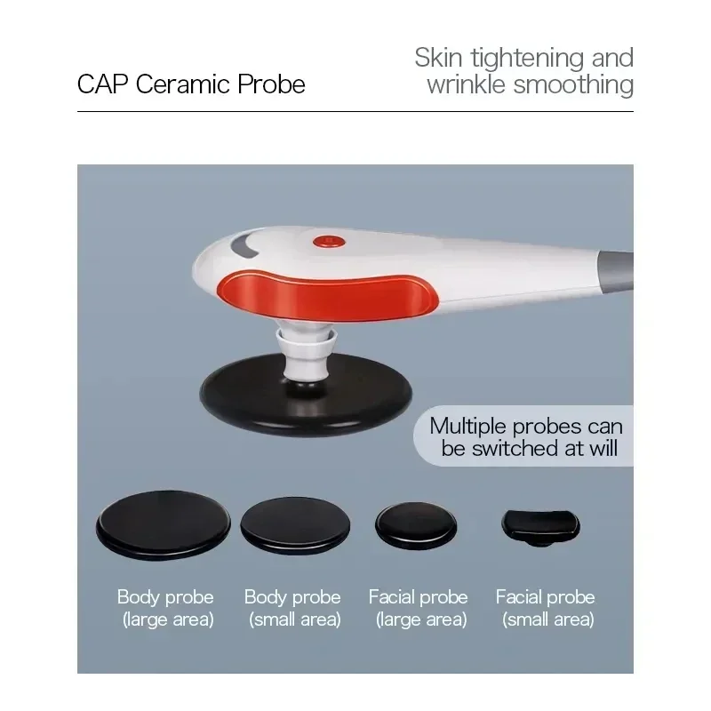 Portable 448KHZ RF Tecar Therapy RET CET Diathermy Body Sliming Machine Pain Relief Skin Tightening INDIBA Deep Care 2024 3