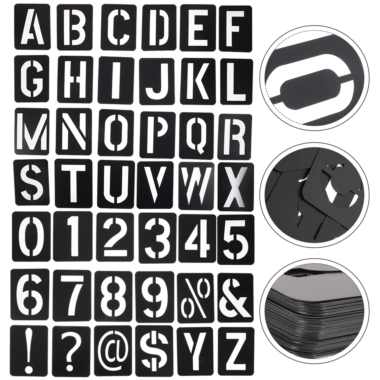 

Letter Template Ruler Number Stencil Stencils Alphabet Large Pp Letters for Painting