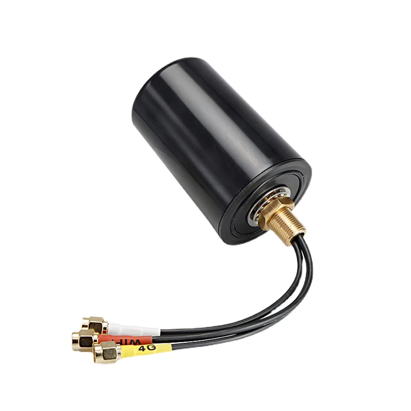 GPS/BD+4G+WIFI Trinity Dual Mode Outdoor Waterproof IP66 DTU 2.4G LTE Combined Base Stationantenna ABS Shell SMA IPEX Connector