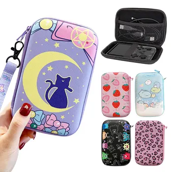 Sac de rangement pour lanières, étui pour Console de jeu vidéo R36S R36H RG35XX H R36 Ultra K36, pochette, housse de protection, boîte d&rsquo;accessoires