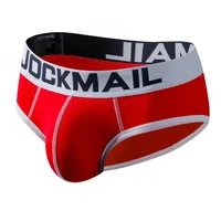 Marque Sexy slips hommes Bikini sous-vêtements masculins Slip Hombre Calzoncillos Hombre coton hommes slips Cuecas sous-vêtements usage quotidien JM339 3