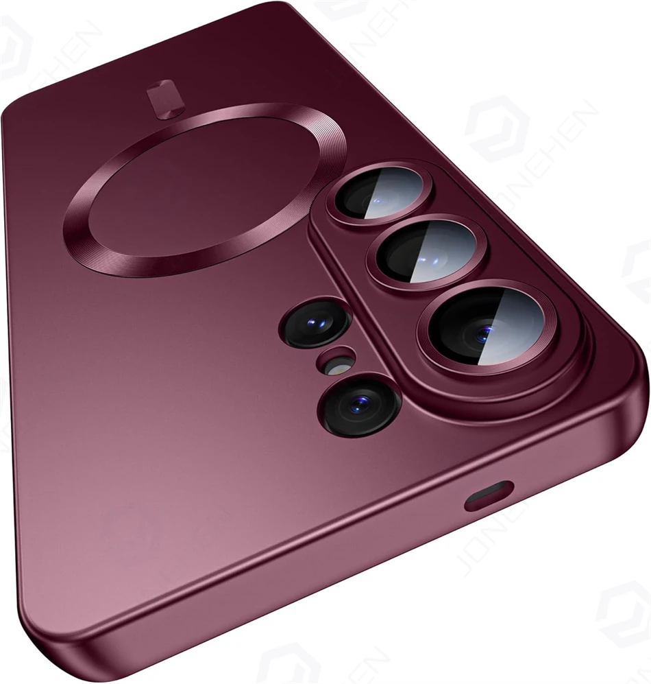 Magnetic Matte TPU Shockproof Case with Soft Film