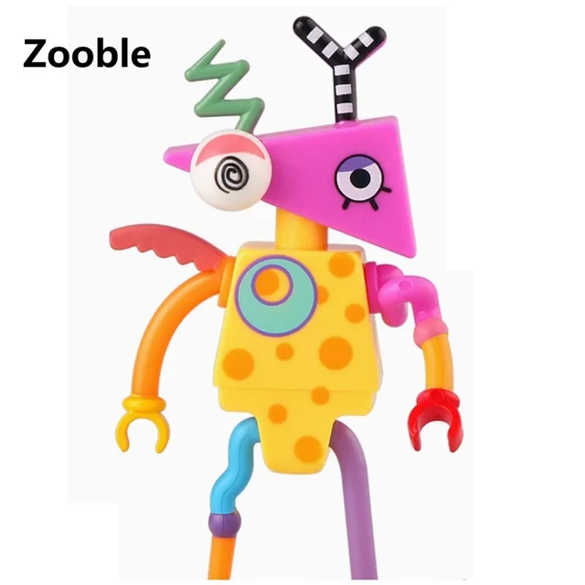 New The Amazing Digital Circus Set Building Blocks Pomni Ragatha Gangle Mini Action Figure Toys 5