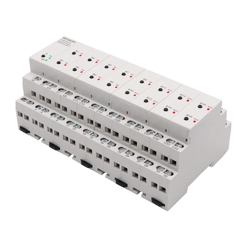 SMTONOFF Tuya WIFI 16 قناة مفتاح ذكي للتحكم عن بعد بالصوت المنشط - Image 3
