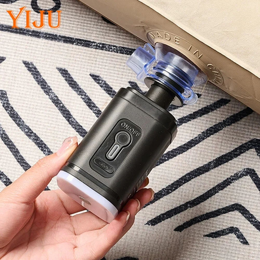 Portable Air Compressor Wireless Air Pump Inflator for Car Motorcycle Bicycle Electric Tire Portable Inflator Pump