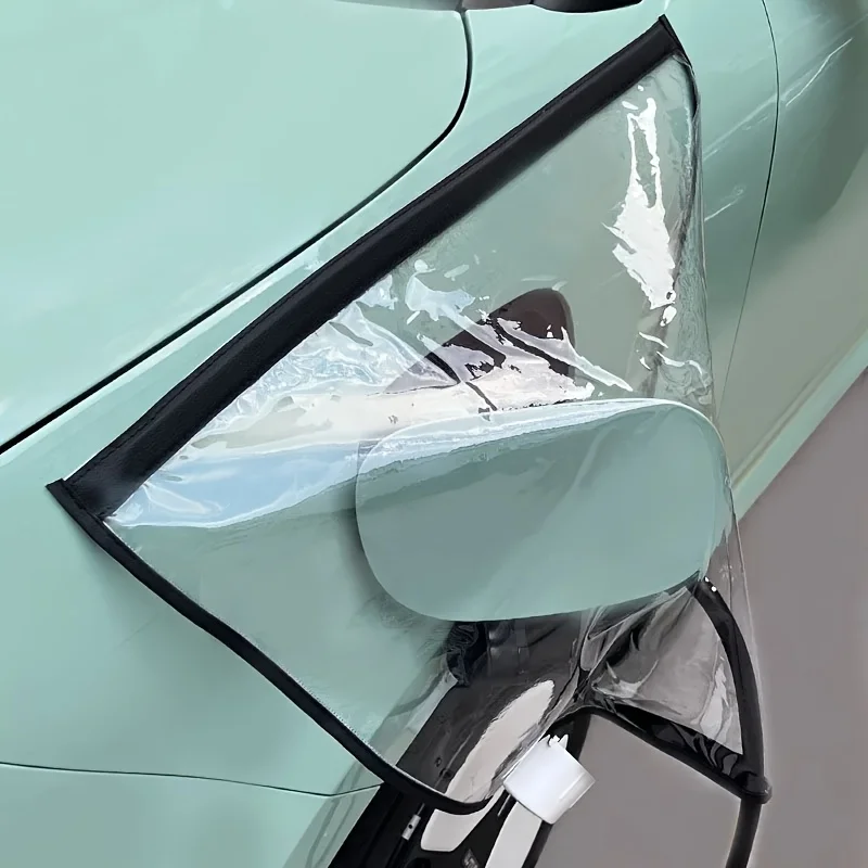 Waterproof Magnetic EV Charging Port Rain Cover - Protective Cover for Electric Vehicle Chargers