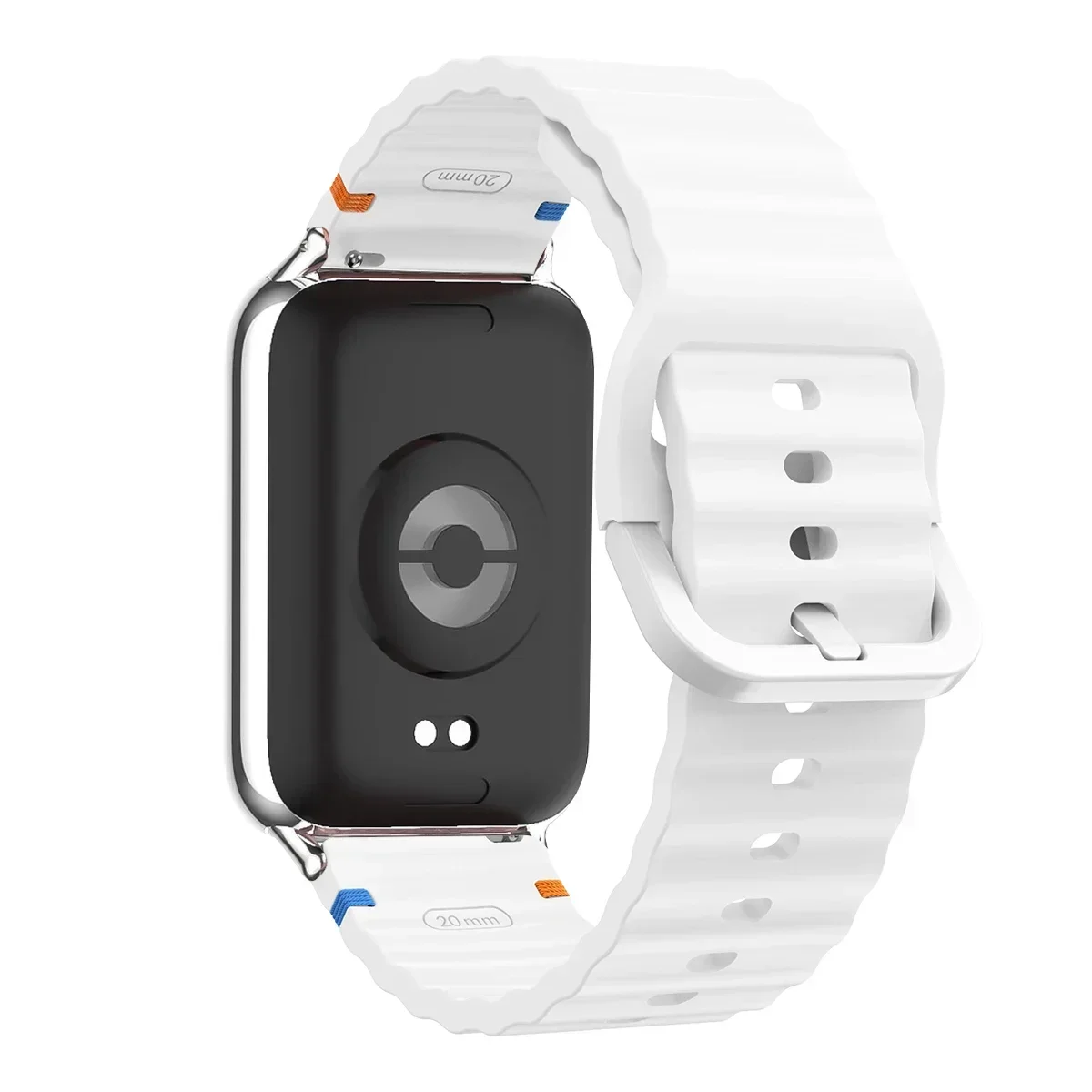 Wave Pattern Silicone Sports Strap | Replacement Wristband