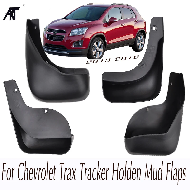 

Car Mud Flaps For Chevrolet Trax Tracker Holden 2013+OE Styled Mudflaps Splash Guards Front Rear Mud Flap Mudguards 2014- 2016