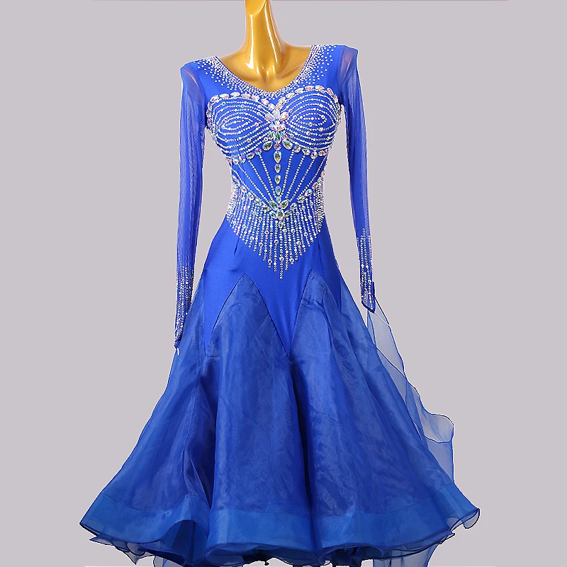 Ballroom Dance Competition Dresses Dance Costumes Waltz Dress For