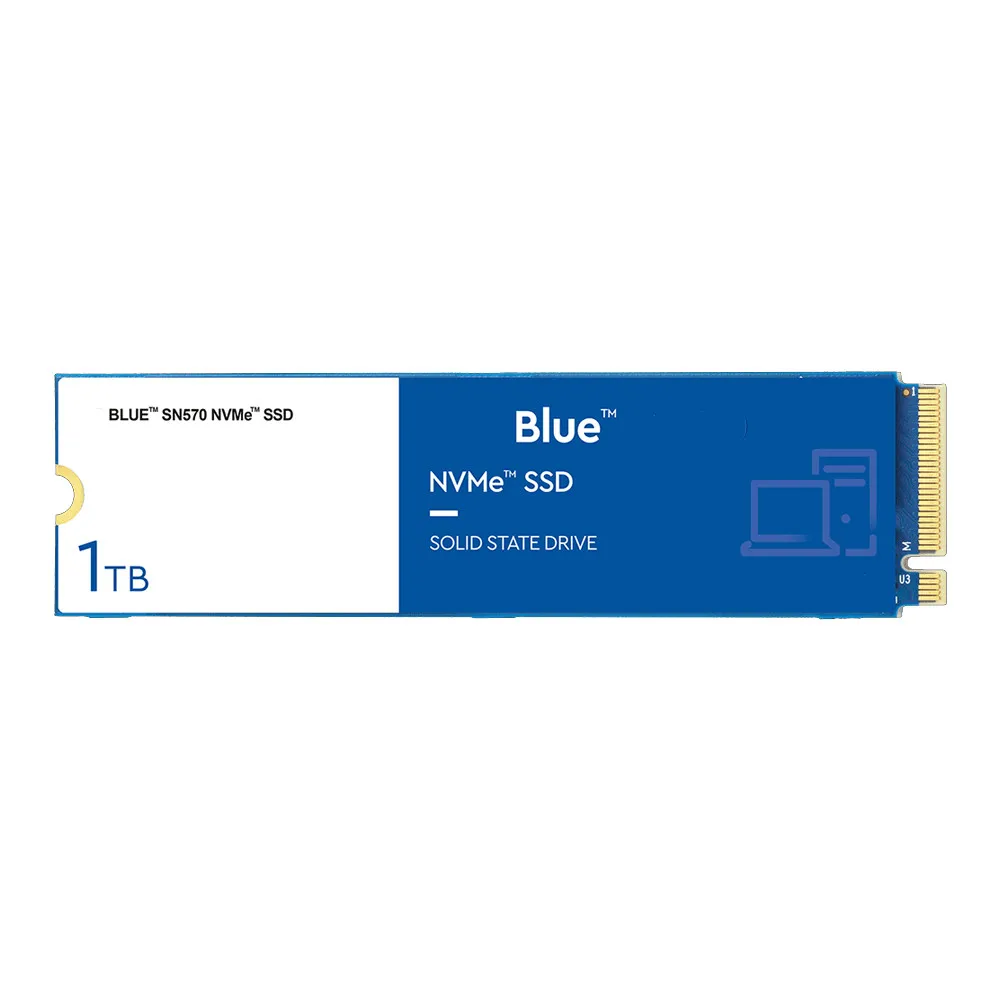 노트북 PC용 내장 솔리드 스테이트 드라이브, 블루 SN570 NVMe, 2TB, 1TB, 500GB, 250GB SSD, PCIe3.0 * 4 M.2 2280, 신제품