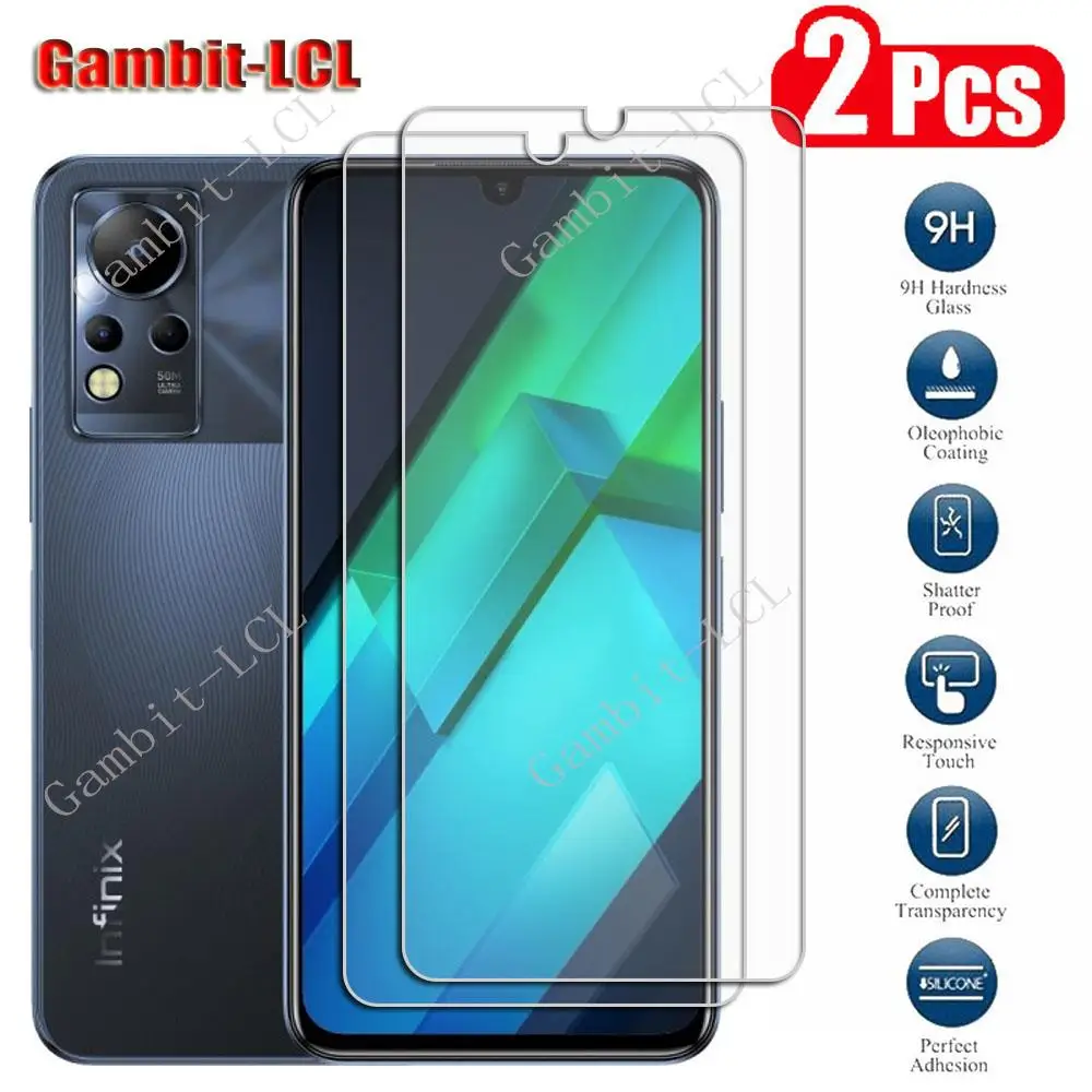 

9H HD Original Tempered Glass For Infinix Note 12 G88 6.7" Note12 X663 X663C X663D Screen Protection Protector Cover Film