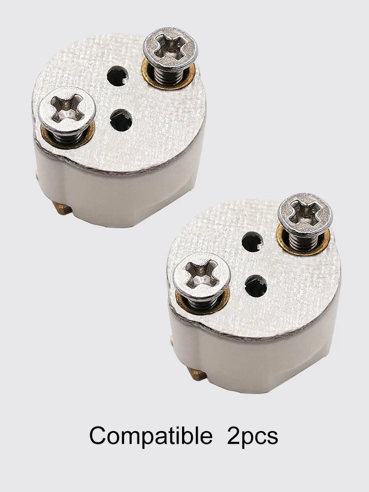 Support De Lampe En Céramique 2a250v Avec Capuchon Gz10 Et Câble De 150 Mm