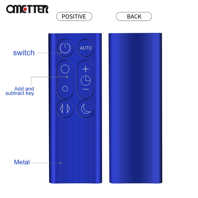 OMEETTER 원격 제어 컨트롤: 다이슨 블레이드리스 팬과 공기 청정기용 필수품