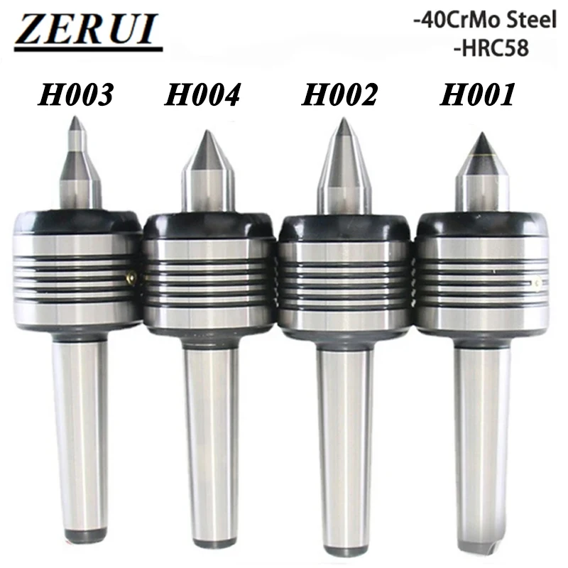 Mt2 Mt3 Mt4 Mt5 Cono Morse Tornio Cnc Centro Rotante Doppia Testa A Cono Centro Live Per Tornitura Morse Doppio Centro Superiore