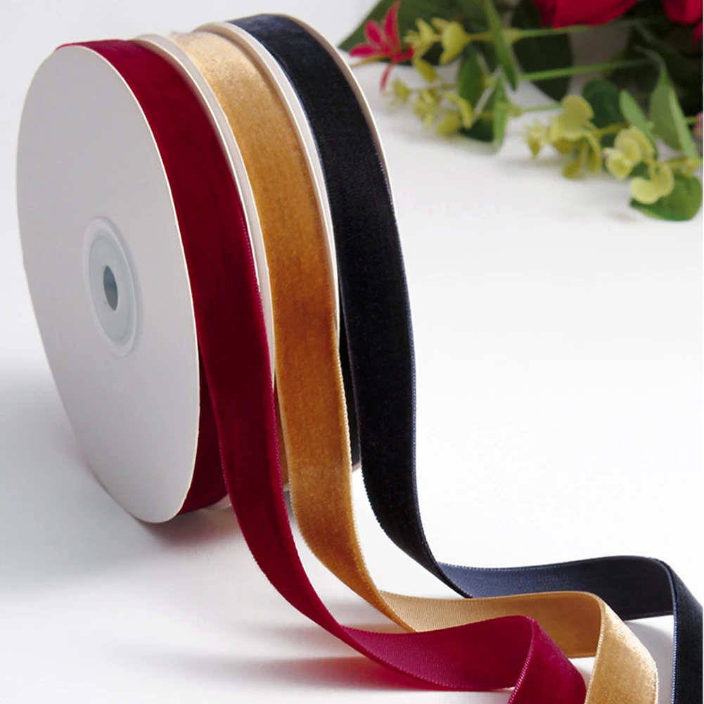 

1pc Nylon Ribbon Gift Packaging Home Decor Party Decor Holiday Decor Handmade Crafts DIY Accessories Muti-color Optional 9MMx2M