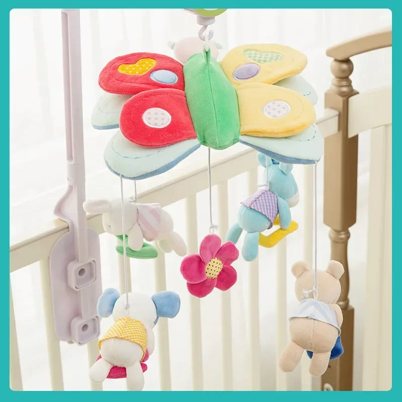 Infant Rattle Toy 0-12 Months Crib Hanging Music Box With Toy Bracket Bed Bell Car Seat For Newborn Boy And Girl Gifts ﻿New
