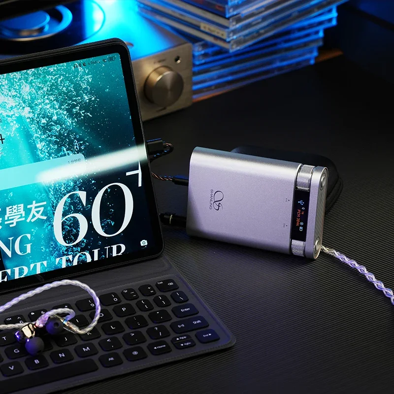 SHANLING H2 Portable USB DAC AMP Hi-Res Audio Bluetooth Headphone 