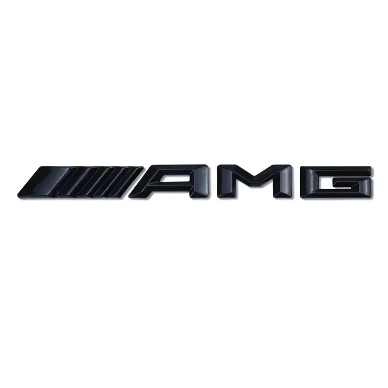 메르세데스 벤츠 AMG C E S GLE GLS CLC 클래스 W204 W203 W205 W124 W221 W213 W212용 자동차 3D 후면 레터 엠블럼 트렁크 스티커