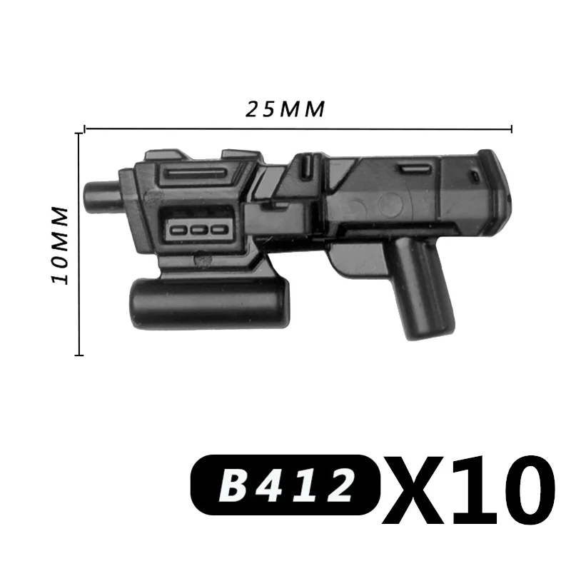 Military Building Blocks: Star Movie Character Soldier Figures with Weapon Accessories