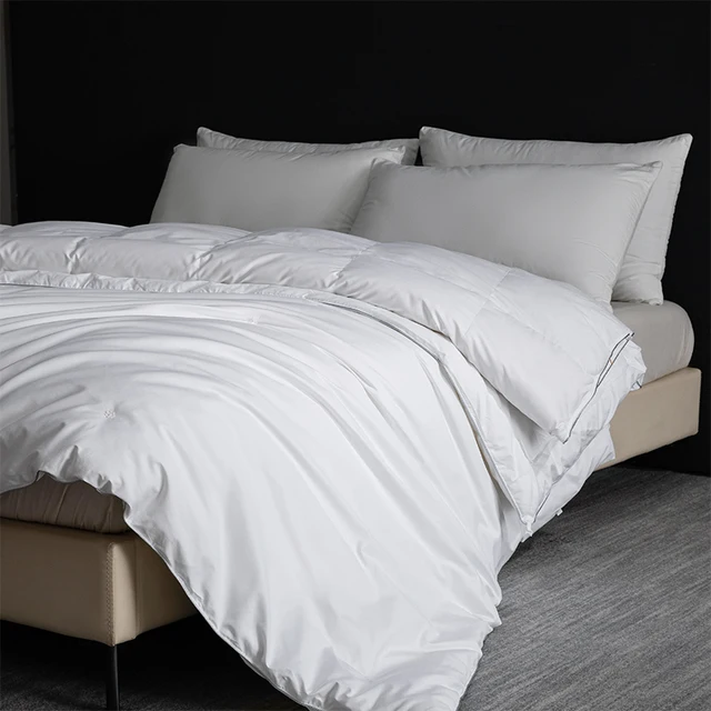 Couette en soie pour lit double: couette d'été douce pour la peau, contrôle de l'humidité, 200x220cm, livraison gratuite 4