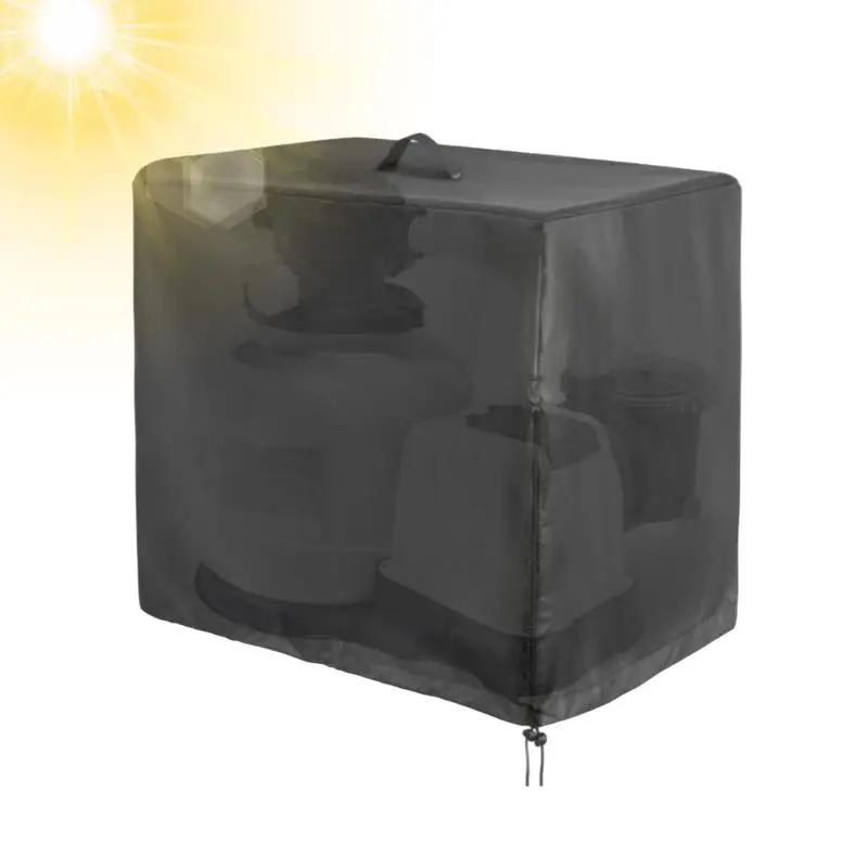

Pool Sand Filter Pump Cover 33x24x33.8in Anti-Uv Above Ground Pool Pump Cover Oxford Fabric Pool Filter Cover For Pool Sand