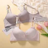 Nursing Bra Underwear for Pregnant Women Without Steel Rings Gathering Bra for Postpartum Breastfeeding  Maternity Bra 1
