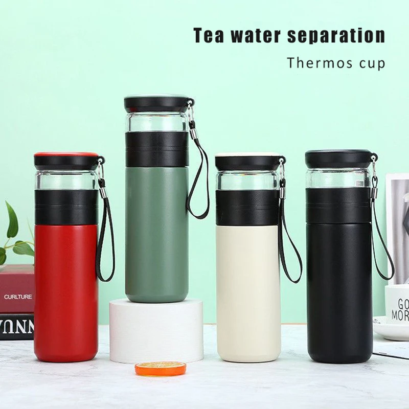 Stainless Steel Vacuum Water Thermos  Stainless Steel Insulated Water Cup  - 500ml - Aliexpress