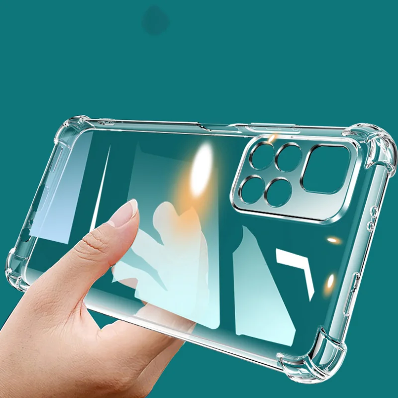 Verco Handyhülle Für Xiaomi Redmi Note 11 Pro / 11 Pro 5G – Transparent, Dünn, TPU | Klare Schutzhülle, Elastisch, Kratzfest