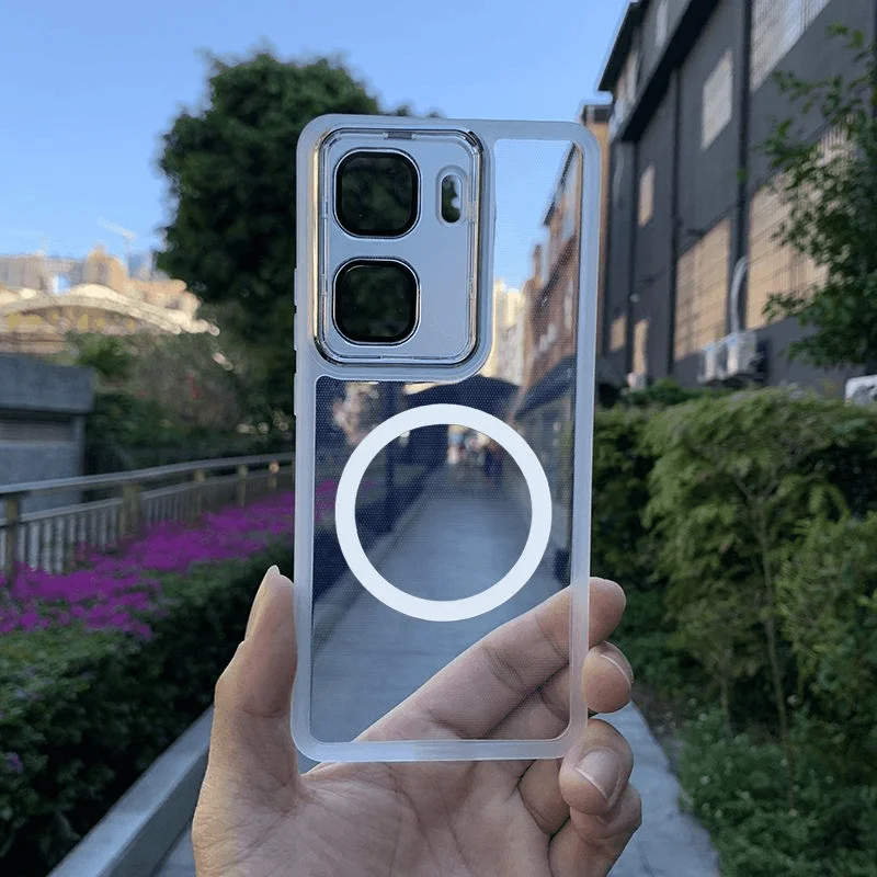 VIVO IQOO Soft Silicone Shockproof Clear Cover with Lens Protection & Wireless Charging Capability