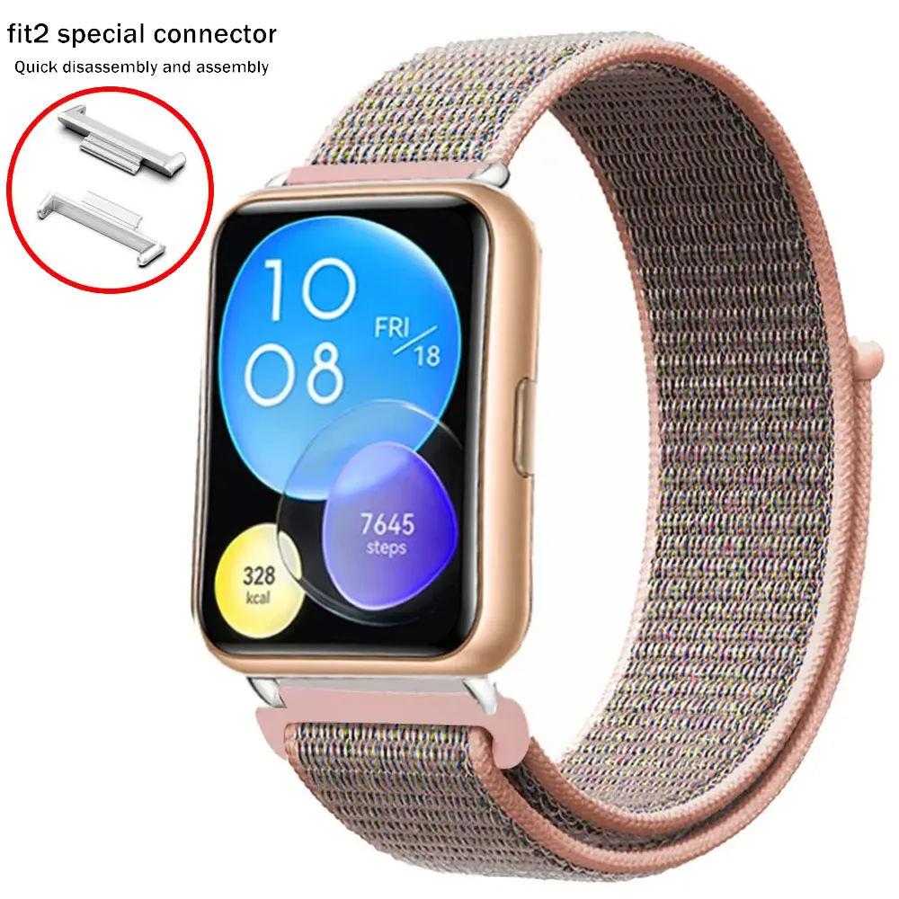 Correas De Velcro Para Huawei Band 8 Y Band 9 - Pulseras Deportivas De Nylon Ajustables - Panda Bobo - Varios Colores