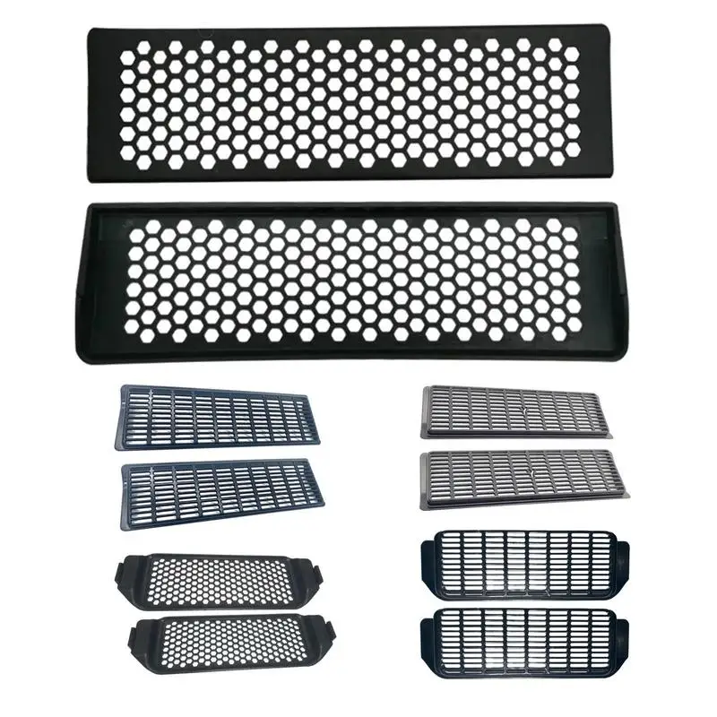 

2pcs For Tesla Model Y Rear Seat Air Conditioning Outlet Cover New For Tesla Model 3 Dustproof Protect Cover Car Accessories
