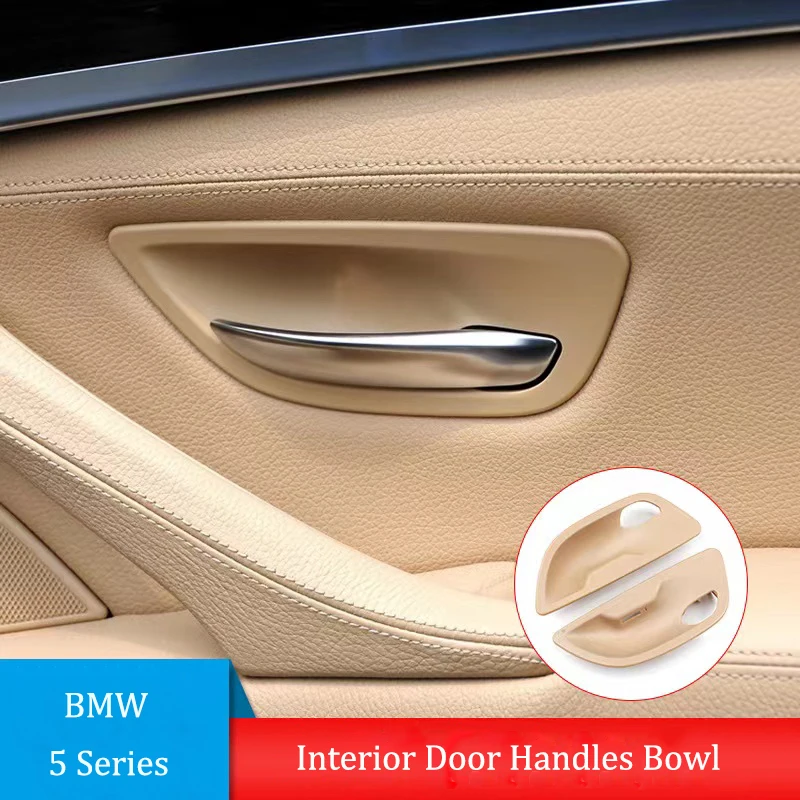 

2pcs/4pcs Interior Door Handles Bowl for BMW 5 Series F10 F11 F18 Modified Inner Door Bowl Cup Cavity Cover Replacement Part