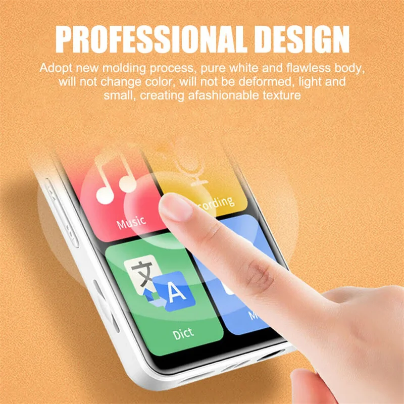 Portable Bluetooth MP3 Player with Touch Screen and FM Radio