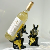 Anubis Dog God Wine Rack