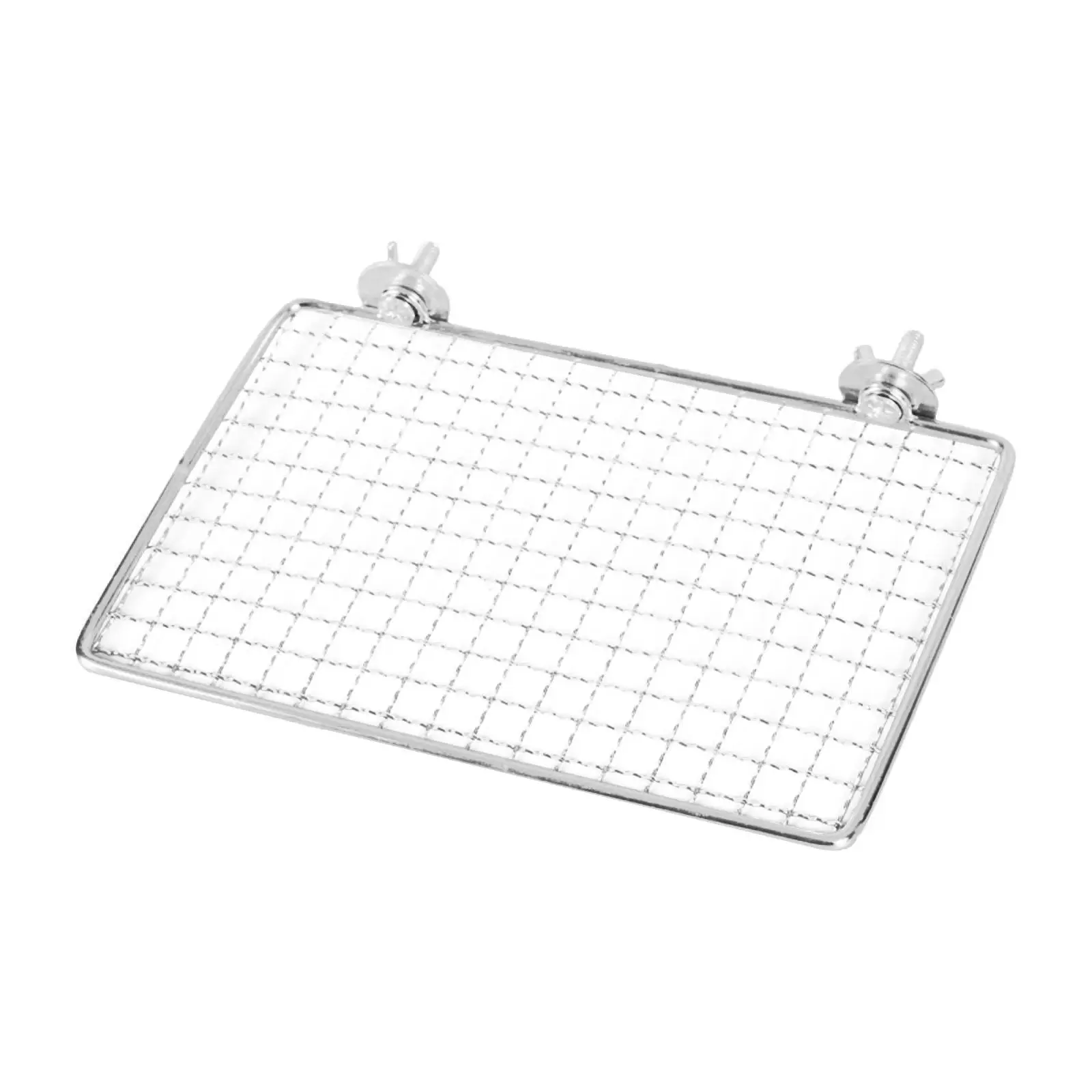 Parrot Perch Stainless Steel Easy to Clean Cage Accessories for Cockatiels Cockatoos Canaries Budgerigars Small to Large Birds